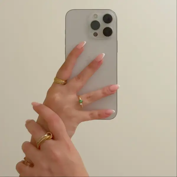 Double Sparkle Link Ring, photo 9