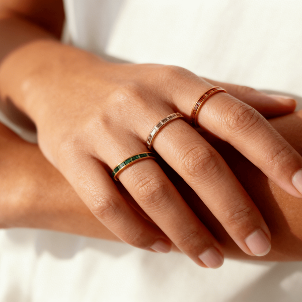 Ruby Slim Band Ring, photo 4
