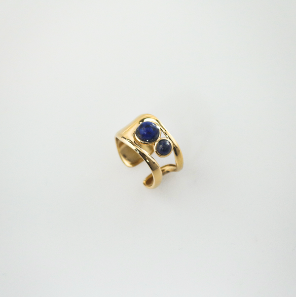 Lapis Lazuli Cuff Ring, photo 6